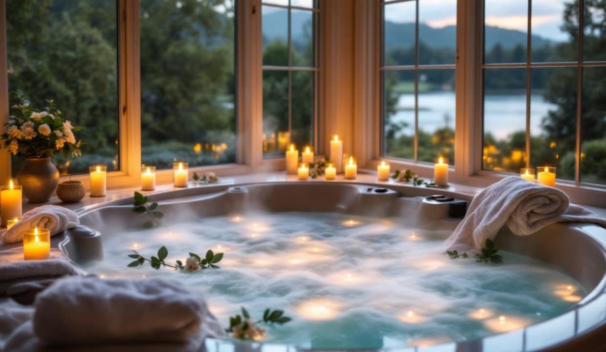 discover romantic inspiration for your next getaway with our guide to maryland's most enchanting hot tub hotels. find the perfect spot for couples to relax and reconnect.